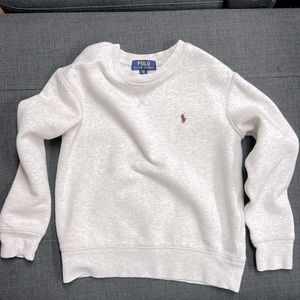 Polo Ralph Lauren Kids Crew Heather Gray Sweater